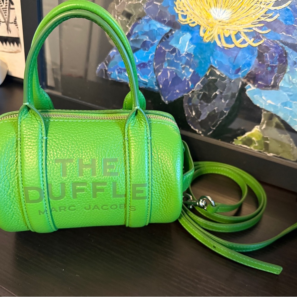 Marc Jacobs Vibrant The Mini Duffle Bag in Kiwi